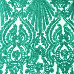 Dantela brodata - Verde