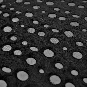 Dantela cu paiete - Negru II