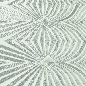 Dantela cu paiete - Alb cu argintiu 5 dsc0351