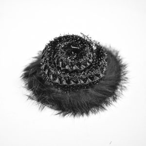 Banda decorativa cu blanita - Negru 2 Banda decorativa cu blanita - Negru