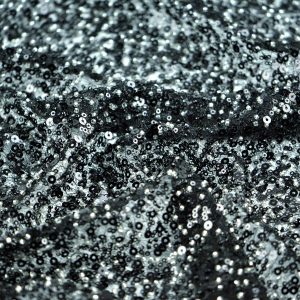 Dantela cu perle si paiete - Negru 2 Dantela cu perle si paiete - Negru