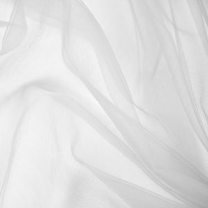 Tulle elastic pentru constructie - Alb - 3 m latime