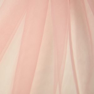 Tulle elastic pentru constructie latime 3m - Roz Prafuit