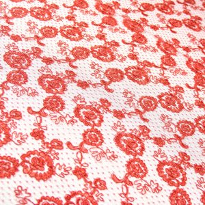 Dantela brodata - Rosu I 3 dsc10922