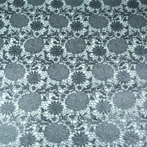 Dantela brodata - Negru cu argintiu 5 dsc1099 3