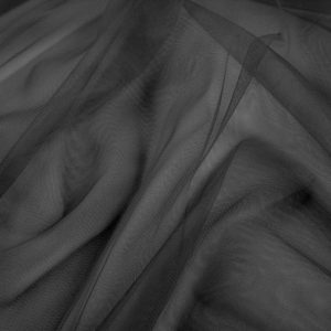 Tulle elastic pentru constructie - Negru