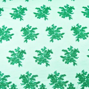 Dantela brodata - Verde