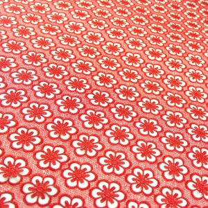 Dantela brodata cu flori - Rosu 2 dsc1574