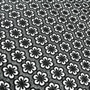 Dantela brodata cu flori - Negru 4 dsc1602