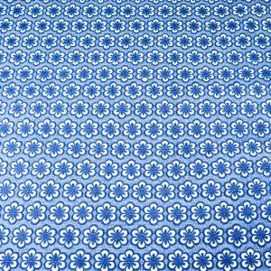 Dantela brodata cu flori - Albastru Royal 5 dsc1610