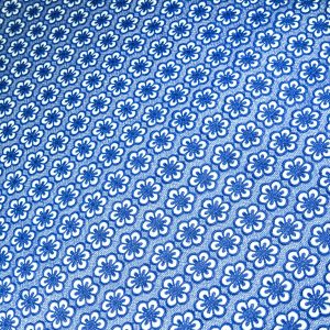 Dantela brodata cu flori - Albastru Royal 2 dsc1613