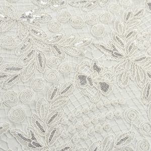 Dantela cu paiete - Ivoar