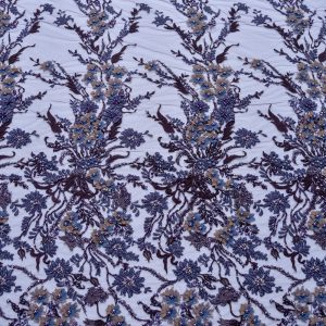 Dantela cu pietre - Mov 5 Dantela cu pietre - Mov