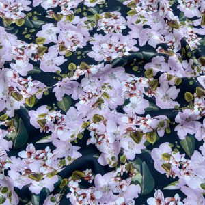 Barbie imprimat digital - Flori lila