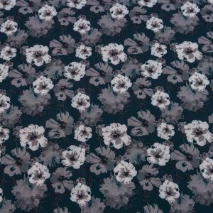 Barbie imprimat digital - Verde cu flori