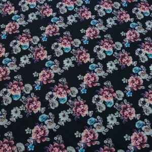 Barbie imprimat digital - Flori mari multicolore 5 Barbie imprimat digital - Flori mari multicolore