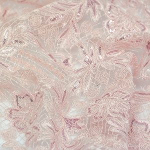Dantela cu paiete - Roz pal 3 dsc8031 1