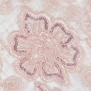 Dantela cu paiete - Roz pal 2 dsc8035 1