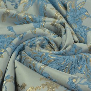 Brocard - Albastru cu auriu