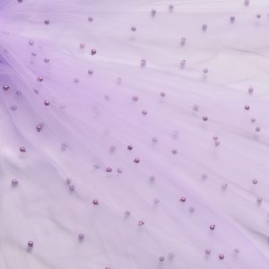 Tulle cu perle - Lila 2 Tulle cu perle - Lila
