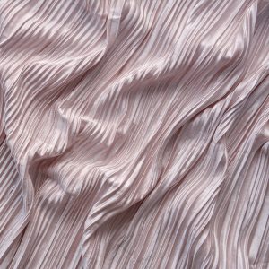 Poliester plisat - Rose gold