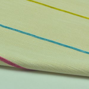 Stofa tapiterie - Beige cu dungi colorate 4 Stofa tapiterie - Beige cu dungi colorate