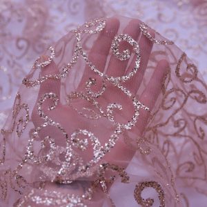 Glitter pe tulle - Roz Prafuit 3 Glitter pe tulle - Nude Roz