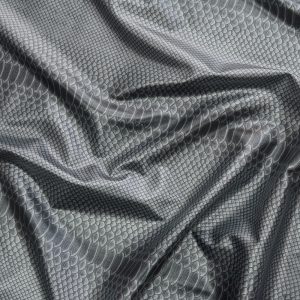 Piele ecologica imprimata - Gri - Imprimeu sarpe 1 Piele ecologica imprimata - Gri - Imprimeu sarpe