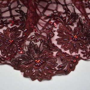 Dantela cu margele - Grena 9 Dantela cu margele - Grena