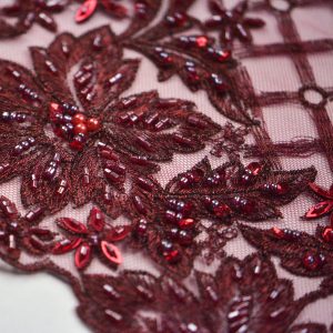 Dantela cu margele - Grena 6 Dantela cu margele - Grena