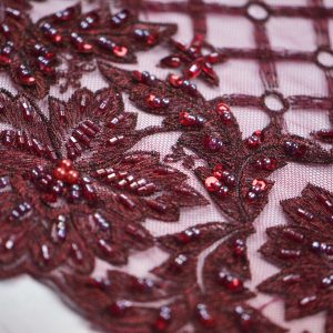 Dantela cu margele - Grena 8 Dantela cu margele - Grena