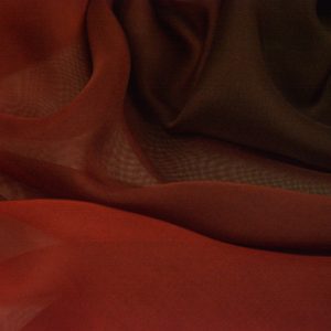 Voal in degrade - Rosu si negru