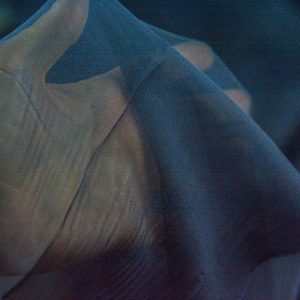 Voal din matase - Bleumarin