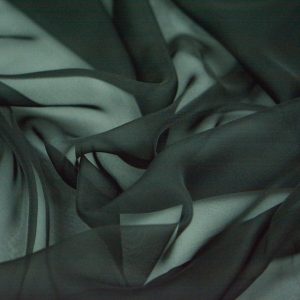 Voal din matase - Negru