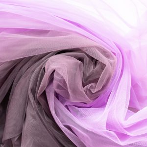 Tulle in degradee mov negru