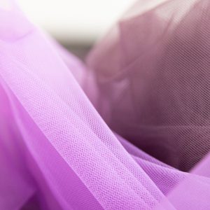 Tulle in degradee mov negru