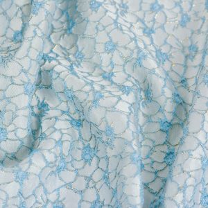 Brocard - Flori bleu deschis 2 Brocard - Flori bleu deschis