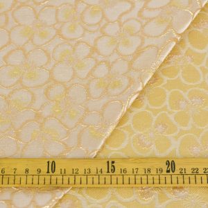 Brocard - Flori crem cu auriu