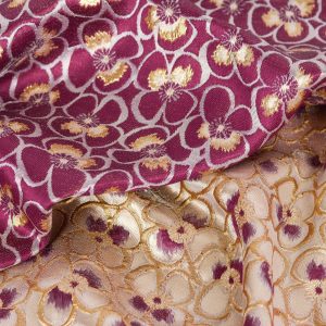 Brocard - Flori crem fucsia