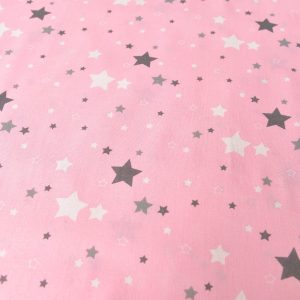 Bumbac Neted Roz cu Stelute 2.1 m