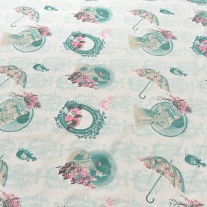 Bumbac Satinat Ranforce Model Vintage 2.4 m