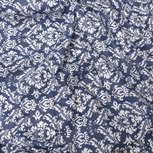 Bumbac Ranforce Imprimat Bleumarin 240 cm 3 Bumbac Satinat Ranforce Bleumarin 2.4 m - Texmag.ro