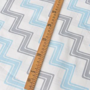 Bumbac Ranforce Imprimat Zigzag 240 cm 3 Bumbac Satinat Ranforce Imprimat Zigzag 2.4 m