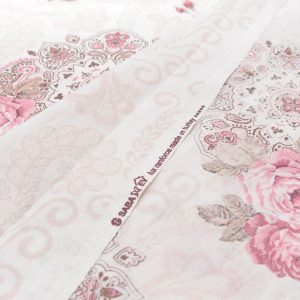 Bumbac Ranforce Caleidoscop Floral 240 cm 3 Bumbac Satinat Ranforce Flori 2.4 m