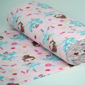 Bumbac Ranforce Imprimat Balerina Latime 240 cm