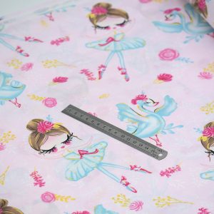 Bumbac Ranforce Imprimat Balerina Latime 240 cm 3 Bumbac Ranforce Imprimat Balerina Latime 240 cm