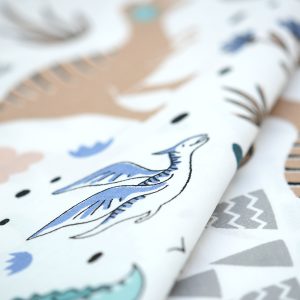 Bumbac Ranforce Imprimat Dinozauri Latime 240 cm