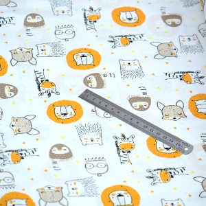 Bumbac Ranforce Animalute 240 cm 3 Bumbac Ranforce Animalute 240 cm