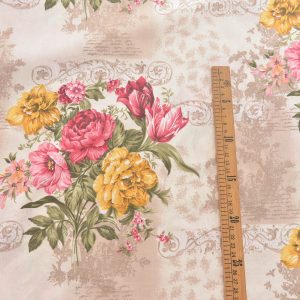 Bumbac Satinat Ranforce Floral 2.4 m