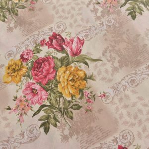 Bumbac Satinat Ranforce Floral 2.4 m